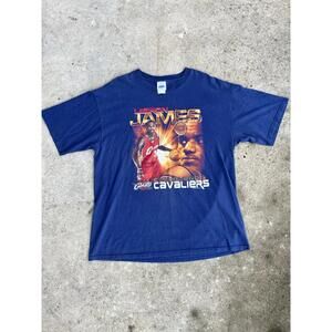 Lebron James Rookie Coin Tee Shirt Cavaliers  Sports